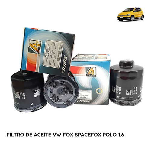 Filtro De Aceite Fox Polo Ibiza Spacefox Crossfox