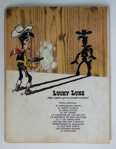 Lucky Luke Las Colinas Negras (español) 1979 Coleccionable (Usado)