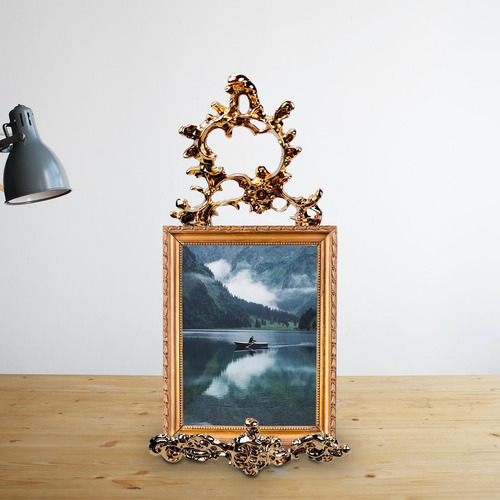 Quadro Titular Liga Prato Rack Cavalete 11,9x10,8x22,4cm