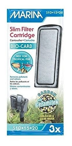 Cartucho De Filtro De Slim Bio Carb Con Ceramitex