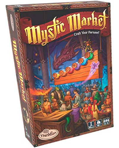 Juego De Cartas De Estrategia De Mercado Místico Thinkfun Pa