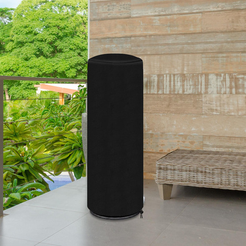 Patio Heater Cover, Waterproof, Easy Installation, Black