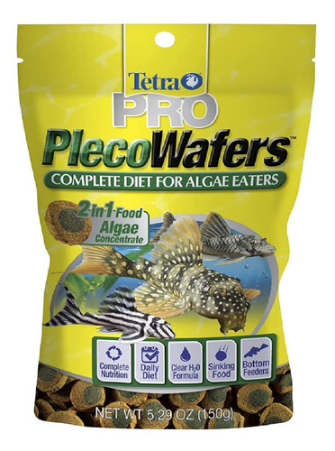 Tetra Pleco Wafers Peces Fondo