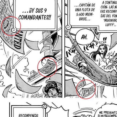 Imagen 5 de 6 de Cartel Wanted Mugiwara X 10 One Piece Post Wano - Animeras