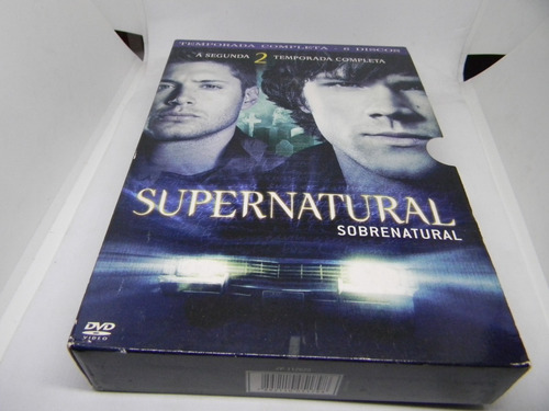 Dvd - Supernatural - 2 Temporada Completa - 6 Discos (Usado)