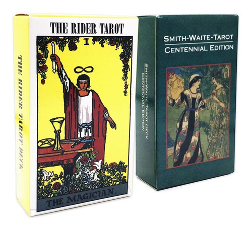 Imagen 5 de 6 de Smithwaite Tarot Tarjetas 78 Hojas/conjuntos De Caja De Colo