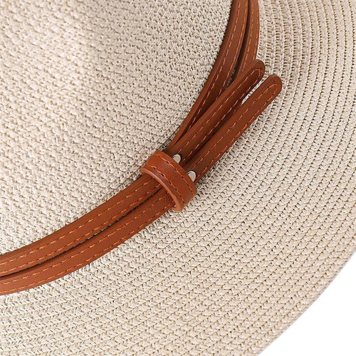 Sombrero De Panamá, Sombrero Protector Uv Suave De Verano