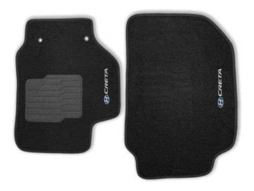 Jogo Tapetes Ecotap Soft Carpete Hyundai Creta 17/... Preto