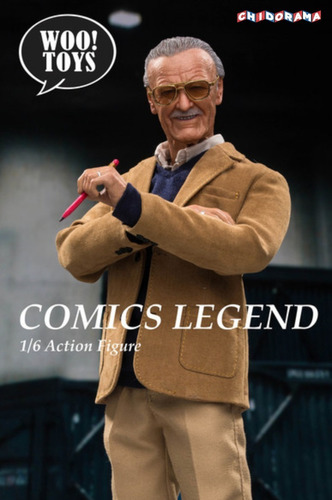 Figura - Stan Lee Comics Legend Woo Toys En Mano Nueva