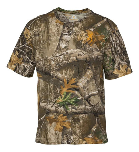 Playera Browning Manga Corta Wasatch Camo Rte Talla Medium