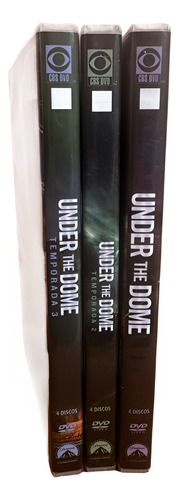 Dvd Série Tv - Under The Dome Temp. 1-2-3 - Raro - (12dvds)