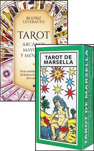 Pack Libro Tarot Arcanos Y Menores + Mazo Tarot De Marsella