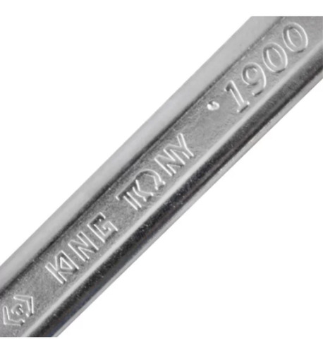 Chave Fixa 6 X 7 Mm - King Tony King Tony Cor Prateado