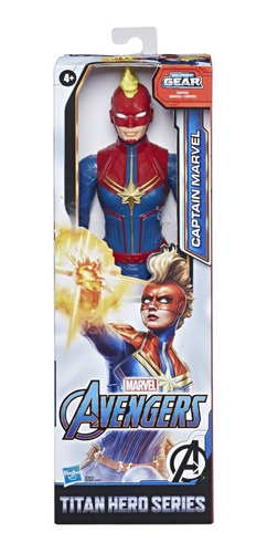 Capitana Marvel Figura 30cm Avengers Titan Hero Serie Marvel