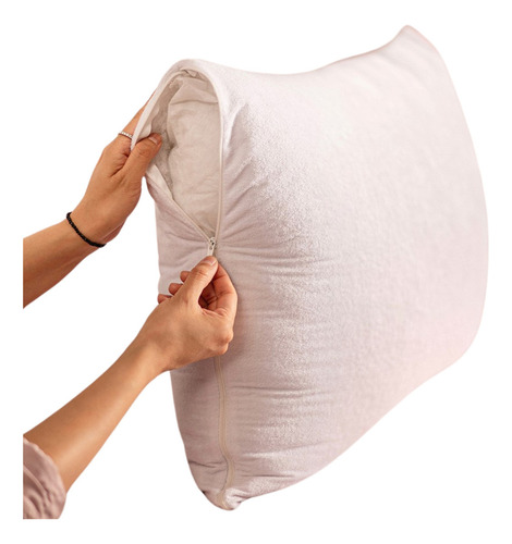 2 Pack Fundas De Almohada Impermeables Con Cierre King Size