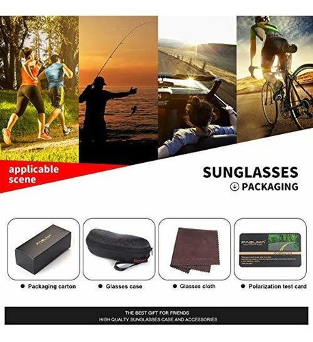Óculos De Sol Esportivos Polarizados Faguma Para Homens, Cic