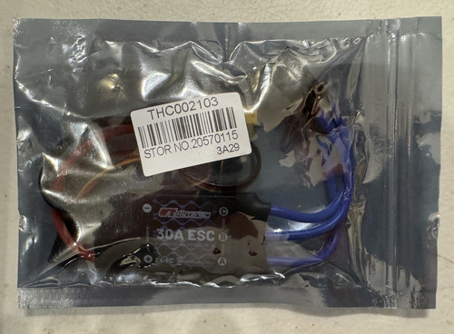 Esc Controlador De Velocidad Brushless 30a Ubec 5a (Usado)