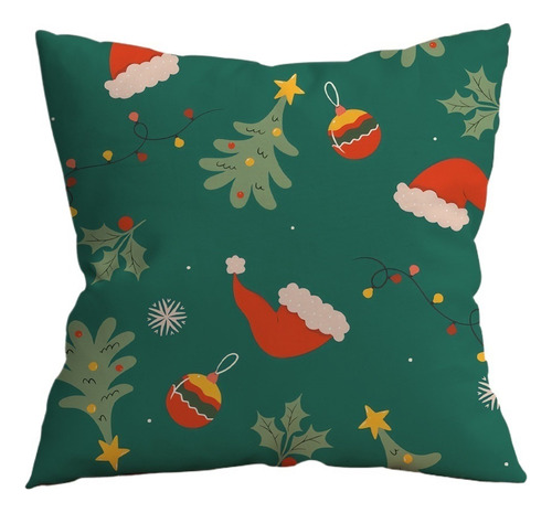 Y 2 Fundas De Almohada Árbol De Navidad,a