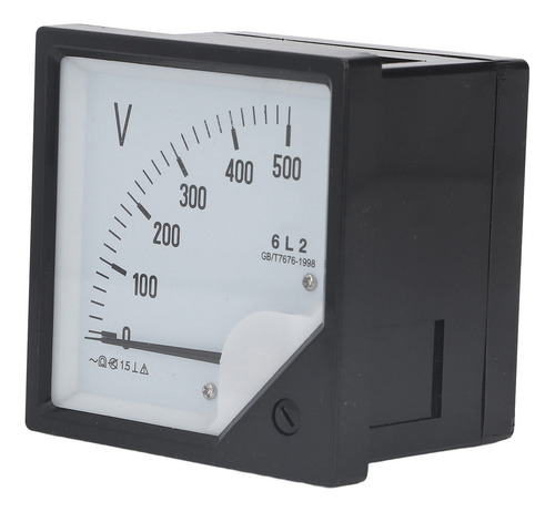 - Voltímetro Analógico Ac 0500v, Puntero, Voltímetro,