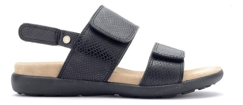 Sandalias Mujer De Cuero Anatomica Velcros Regulable Confort