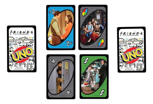 Uno Friends Warner Bros Juego De Mesa Cartas Central Perk