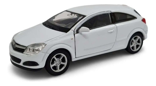 Miniatura Opel Astra 2005 Welly 1:36 Branco