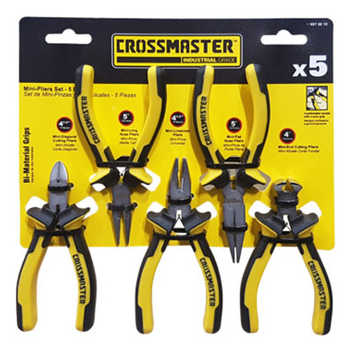 Set De Mini Pinzas Y Alicates 5pz Crossmaster G P