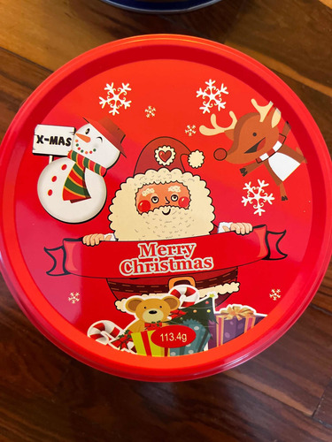 Imagen 4 de 10 de Galletas Navideñas En Latas