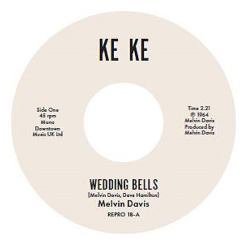 Campanas De Boda De Melvin Davis/it's No News Lp