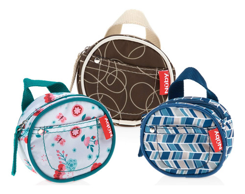 Nuby Pacifier Combo De Paci-pouch Higiénico Para Viajes, Con