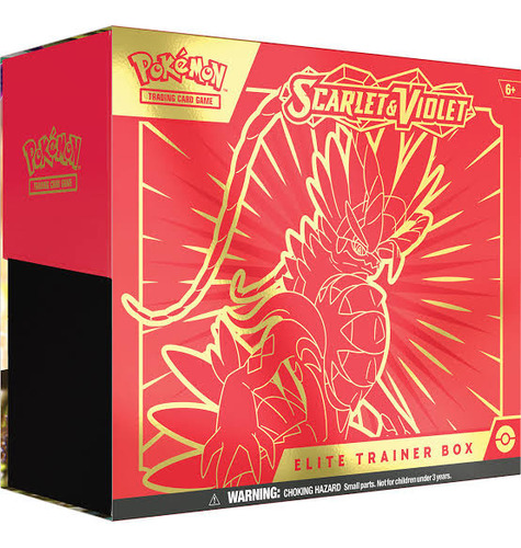 Pokemon Elite Trainer Box Scarlet & Violet Koraidon Español