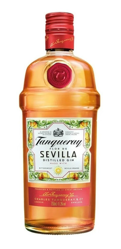 Gin Tanqueray Flor De Sevilla X 700ml ((full)). Quirino 