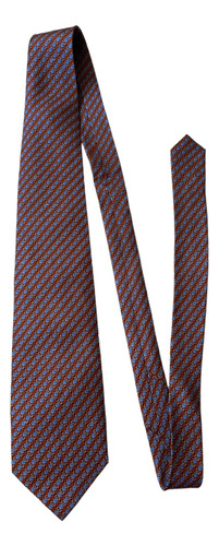 Corbata Hombre Seda. Nueva. Colores Naranja Y Celeste