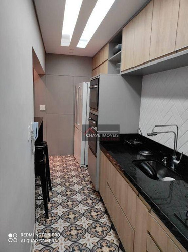 Imagem 8 de 17 de Apartamento Com 2 Dormitórios À Venda Por R$ 430.000 - Vila Guilhermina - Praia Grande/sp - Ap3005