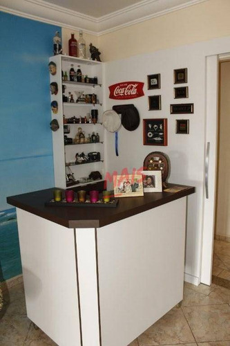 Imagem 17 de 30 de Apartamento Com 4 Dormitórios À Venda, 180 M² Por R$ 780.000,00 - Ponta Da Praia - Santos/sp - Ap0716