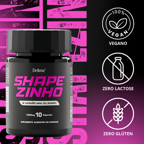 03 Suplemento Alimentar Shapezinho O Melhor Envio 24h
