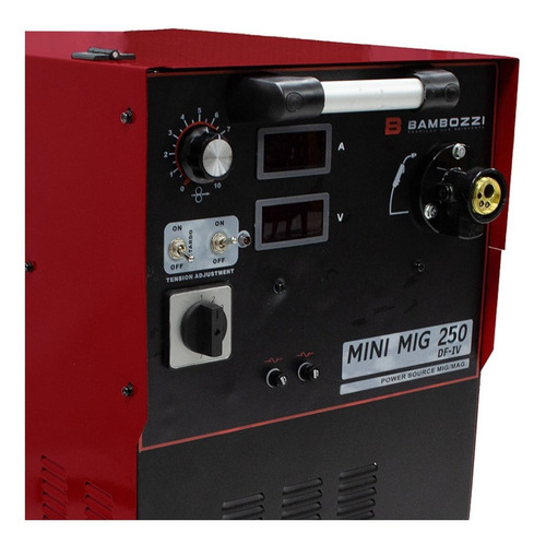 Máquina De Solda Mini Mig 250 Df Iv Mig|mag Bambozzi 220v