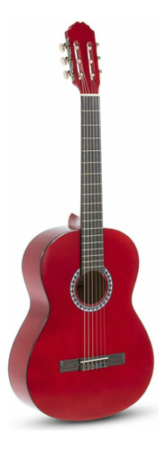 Pure Gewa Guitarra Clásica 4/4 Color Rojo