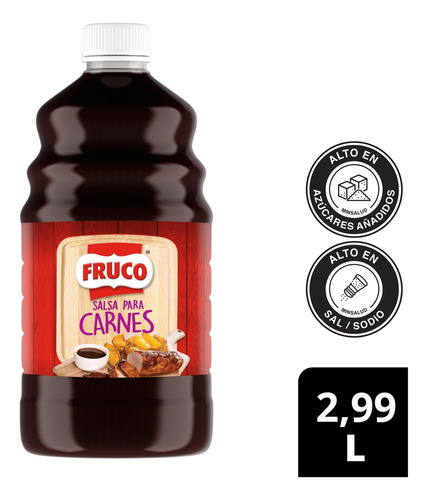 Salsa Para Carnes Fruco 2.99 Lt - g a $26133