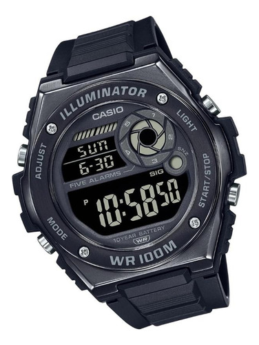 Reloj Casio Mwd-100hb-1b Agente Oficial Belgrano