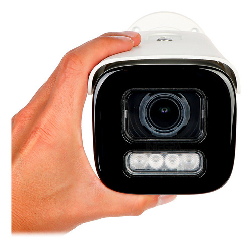 Cámara Bullet Ip 4mp Acusense Varifocal Hikvision 2cd2643g2 Color Blanco
