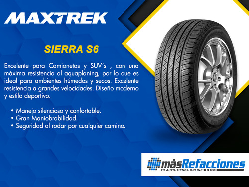 Llanta 215 70 R17 Maxtrek Sierra S6
