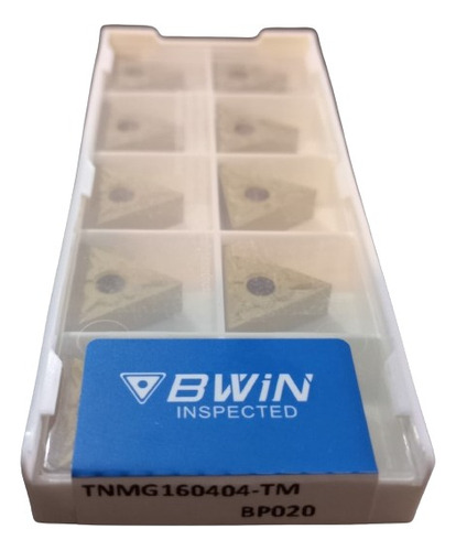Inserto Metal Duro Tnmg 160404 Bwin (p/acero) Caja X10 Unid.