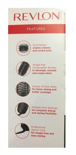 Imagen 5 de 5 de Revlon Cepillo Secador Voluminizador Para Cabello One Step