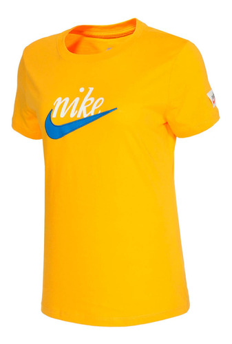 Imagen 1 de 4 de Camiseta Tee Mujer Nike W Nsw Reg Tee Swoosh Ssnl