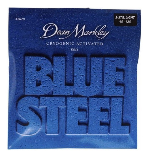 Encordado P Bajo 5c Dean Markley #2678 Blue Steel Lt 045-125