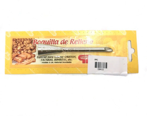 Boquilla / Pico Rellenar Churros Largo 6cm Parpen - No Full