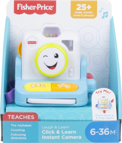 Fisher-price Laugh & Learn Cámara Instantánea Click & Learn,