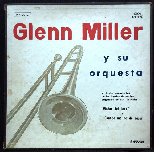 Caja De 2 Lp Glenn Miller Y Su Orquesta. Sello Antar