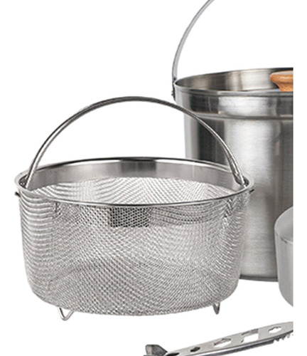 Pan Kettle Durable Pot Clip Handle Camping Cookware Set Para